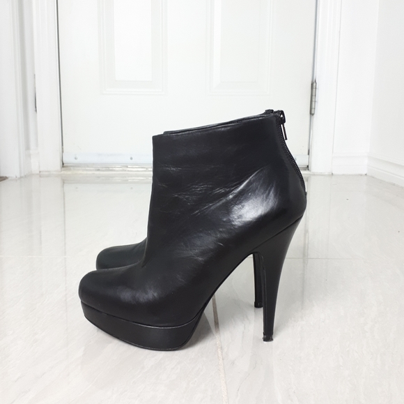 Aldo Leather Booties - Picture 2 of 4